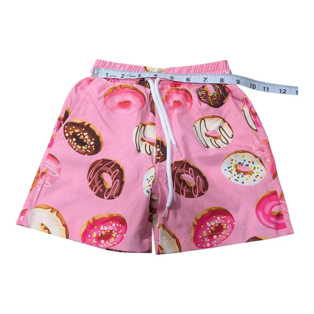 Alisoker-Kids - Pink - Donut Swim Shorts - Size 2T - Summer Fun - NWOT